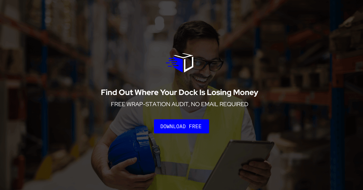 PalletVision Wrap Station Audit — Free download, no email required. Find out where your dock is losing money.